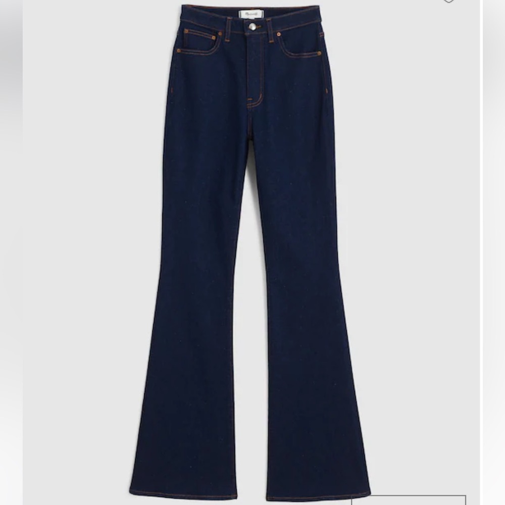 NWT Madewell The Curvy Stretch Flare Jeans